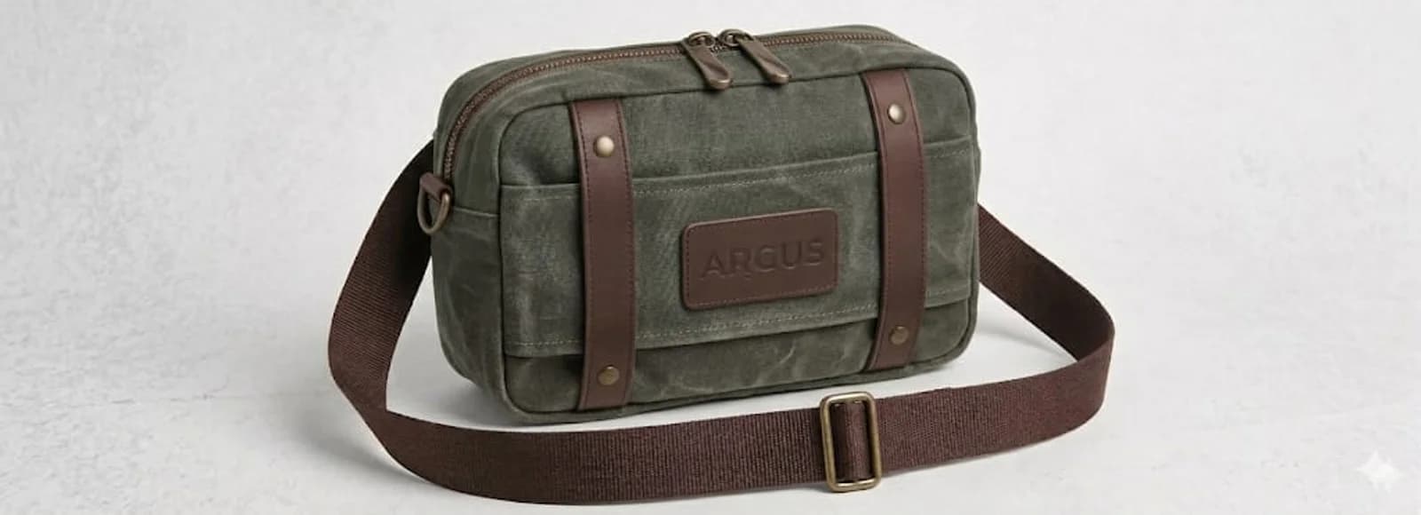 ARGUS Micro בקנבס שעווה — צילום סטודיו נקי